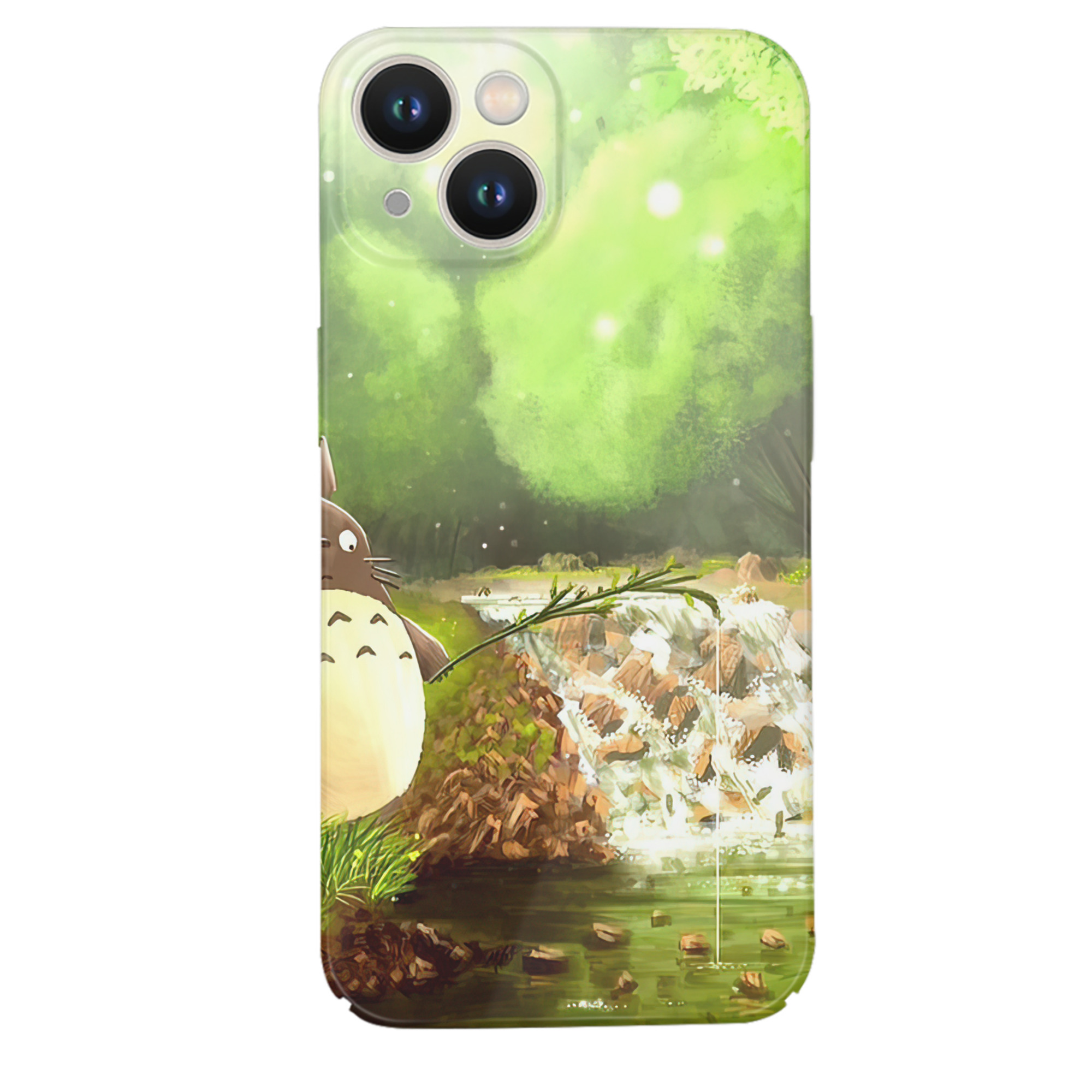 （画像用） となりのトトロ 草壁メイ 草壁サツキ My Neighbor Totoro Satsuki Kusakabe Mei Kusakabe 【iPhone 14シリーズ対応】ハードケース
